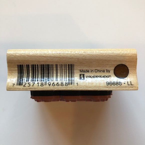 INKADINKADO Wood Block Rubber Stamp Hawaiian Dancing Hula Girls, RARE, NEW! - Picture 6 of 6